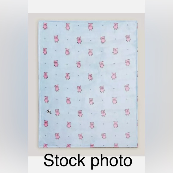 Percy pig marks & Spencer blanket and pillow - Picture 5 of 9